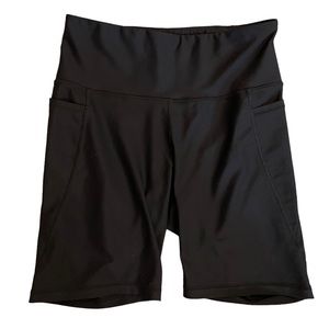 Old Navy Black Bike Shorts Size Large